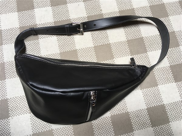 mono spalla utilizzabile come marsupio